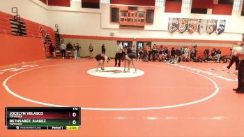 170 lbs 1st Place Match - Jocelyn Velasco, Toppenish vs Bethsabee Juarez, Toppenish