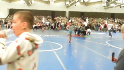 70-B lbs Round Of 16 - Xander Cole, McDonald Wrestling Academy vs Cameron Diglia, CRWA