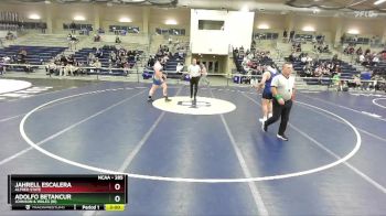 285 lbs Champ. Round 2 - Adolfo Betancur, Johnson & Wales (RI) vs Jahrell Escalera, Alfred State