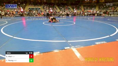 80 lbs Round Of 64 - Sawyer Akel, Florida Scorpions vs Logan Young, Wentzville Wrestling Federation