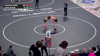 170 lbs 3rd Place Match - Rhiannen Heimdal, Harrisburg vs Macie Letsche, Sioux Falls Jefferson