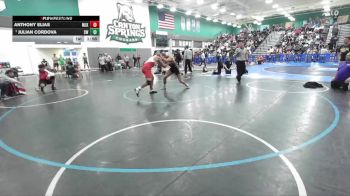 157 lbs Champ. Round 1 - Julian Cordova, Southwest vs Anthony Elias, Martin Luther King