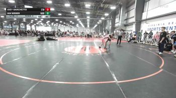 85 lbs Rr Rnd 1 - Joey Barchetto, IRONWHALE - MS vs Ian Weber, Rabbit Wrestling Club - MS