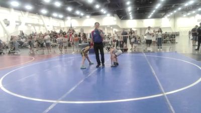 58 lbs Round Of 16 - Xavier Tapia, Shafter Youth Wrestling vs Hudson Brandt, Fallon Outlaws WC