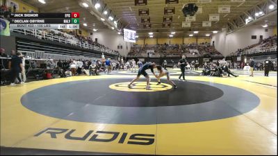 150 lbs Round Of 16 - Jack Signor, Episcopal Academy vs Declan Obyrne, Malvern