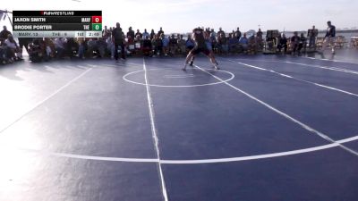 184 lbs Rr Rnd 1 - Jaxon Smith, Maryland vs Brodie Porter, The Citadel