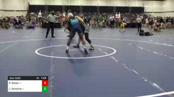 160 lbs Consolation - Rob Boley, OH vs John Koroma, VA