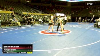 190 Class 4 lbs Cons. Round 2 - Graham Bruenger, Seckman vs Patrick Martin, Raymore-Peculiar