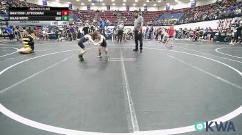 49 lbs Semifinal - Brayden Letterman, Norman Grappling Club vs Silas Boyd, Harrah