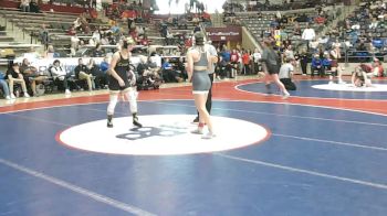 6A 120 lbs Semifinal - Layne Hattenhauer, Central vs McKinley Runnels, Bentonville