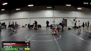 84 lbs Round 2 (4 Team) - Jacob Lutz, Mat Warriors vs Anthony Butch, Marlton Chiefs