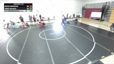 126 lbs Quarterfinal - Jesse Velasco, OCRTC vs Deven Anderson, Downey High School