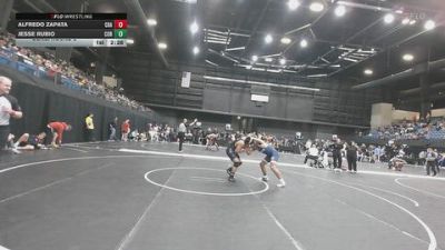 165 lbs Cons. Round 2 - Alfredo Zapata, Central Baptist (Ark.) vs Jesse Rubio, Corban University