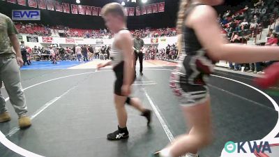 67 lbs Quarterfinal - Hollis Thomas, Wagoner Takedown Club vs JAck Kilgore, Eufaula Ironheads Wrestling Club