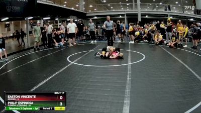 52 lbs Round 5 (8 Team) - Philip Espinosa, Florida Scorpions vs Easton Vincente, Kraken