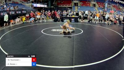 113 lbs Quarters - Brayden Teunissen, IL vs Alex Rozas, LA