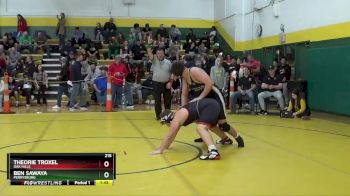 215 lbs Champ. Round 1 - Ben Sawaya, Perrysburg vs Theorie Troxel, Oak Hills