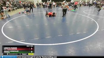 130 lbs Cons. Round 7 - Jordyn Parker, Best Trained Wrestling vs Renice Gonzalez, California