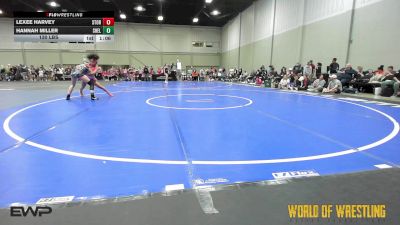130 lbs Rr Rnd 1 - Lexee Harvey, Storm Wrestling Center vs Hannah Miller, Shelton Wrestling Academy 7-12