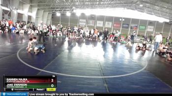 78 lbs Champ Round 1 (16 Team) - Jake Swanson, Western Nebraska vs Gannen Majka, Black Fox Wrestling