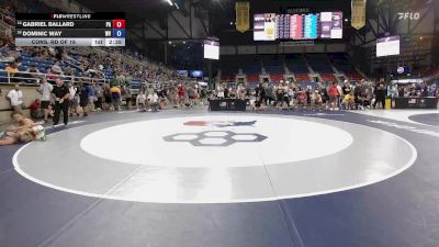 144 lbs Cons. Rd Of 16 - Gabriel Ballard, PA vs Dominic Way, WV