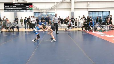 88 lbs Cons. Rd Of 16 - Talon Fryman, All-Phase Wrestling Club vs Carson Montenegro, Homedale Wrestling Club