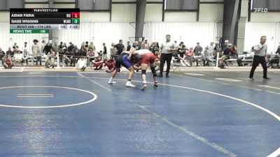 174 lbs Quarterfinal - Aidan Faria, Rhode Island College vs Gage Wiggins, Williams