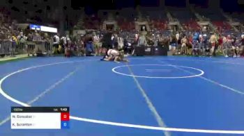 132 lbs Round Of 128 - Nikko Gonzalez, Idaho vs Kyler Scranton, Iowa