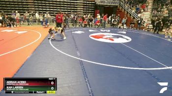 53 lbs Cons. Round 5 - Adrian Acebo, Riverton USA Wrestling vs Kam Larsen, Riverton USA Wrestling