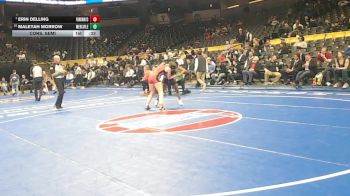 135 Class 2 lbs Cons. Semi - Erin Delling, Parkway Central vs Maleyah Morrow, Mehlville