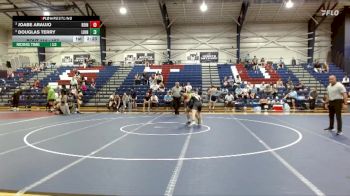 157 lbs Semifinal - Joabe Araujo, Reinhardt University (ga) vs Douglas Terry, Life University