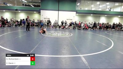 85 lbs Consi Of 8 #1 - Gage Richardson, GA vs Chase Davis, NC