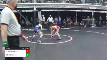 106 lbs Final - Joseph Manfredi, Vougar vs Mikey Manta, Barn Brothers/hauppauge