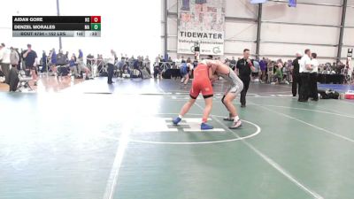 152 lbs Consi Of 32 #1 - Aidan Gore, NC vs Denzel Morales, MA