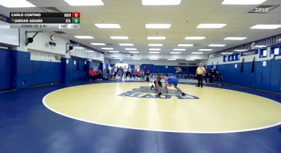 160 lbs Consi Of 8 #1 - Carlo Contino, Buchanan vs Jaedan Adams, Stillwater (OK)