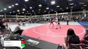 144 lbs Round Of 32 - Vaughn Strobel, Stampede WC vs Camden Jacobson, Indv