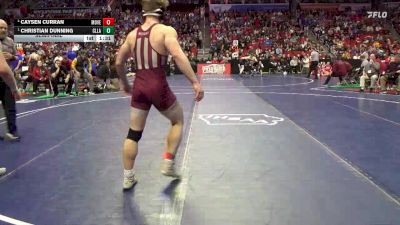 2A-175 lbs Semifinal - Christian Dunning, Clear Lake vs Caysen Curran, Mount Vernon