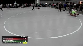 132 lbs Cons. Round 6 - William Schmitt, Victory School Of Wrestling vs John Stewart, Minion Training Center