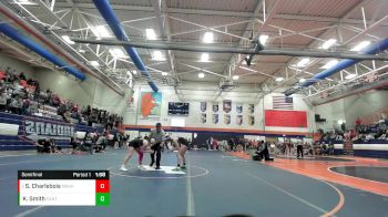 125 lbs Semifinal - Sabina Charlebois, Minooka vs Kinnley Smith, Canton