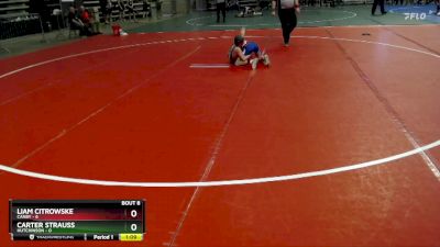 95 lbs Semis & 1st Wrestleback (8 Team) - Liam Citrowske, Canby vs Carter Strauss, Hutchinson