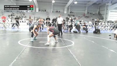 152 lbs 3rd Place - Alaya Henderson, Wrecking Crew Dream Crushers - HSG vs Charlize Schlam, Elite Coral - HSG