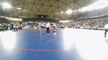 Girls 2A 130 lbs Cons. Round 5 - Angie Monday, Othello (Girls) vs Eva Ayodeji, Sultan (Girls)