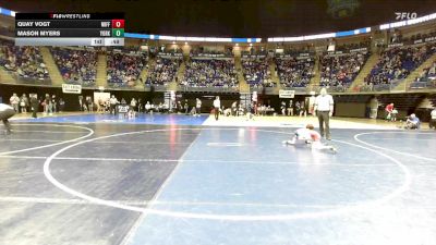 55 lbs Round Of 32 - Quay Vogt, Mifflin County vs Mason Myers, York Suburban