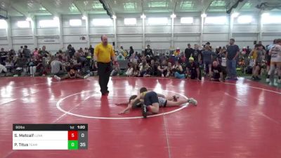 90 lbs Pools - Spencer Metcalf, Lunatics vs Payt Titus, Team Gotcha