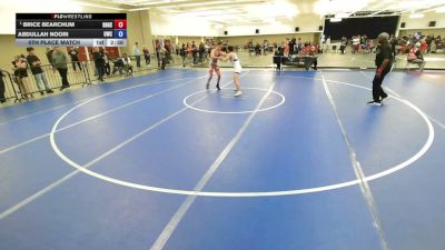 61 lbs 5th Place Match - Brice Bearchum, Red Bluff High School Wrestling vs Abdullah Noori, United Wrestling Club