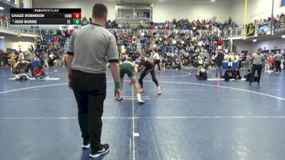 121 lbs R-16 - Chazz Robinson, Homewood Flossmoor-IL vs JoJo Burke, St. Joseph Regional-NJ