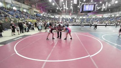 145 lbs Consi Of 8 #2 - Lilly Olivo, Wellington Eagles vs Lillianna Garcia, Widefield Wrestling Club