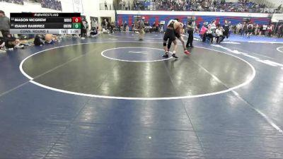 150 lbs Cons. Round 4 - Isaiah Ramirez, University vs Mason McGrew, Mountain Home