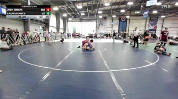 132 lbs Round Of 32 - Josh Sheets, Team Shutt Garnett Trained vs Lazarus Joyce, Revival Orange