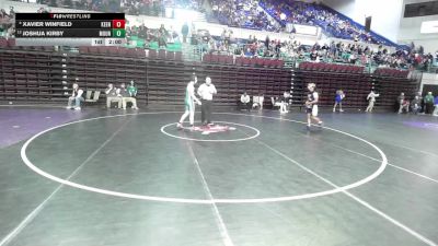 144 lbs Round Of 16 - Xavier Winfield, Keenan vs Joshua Kirby, Mountain View Prep